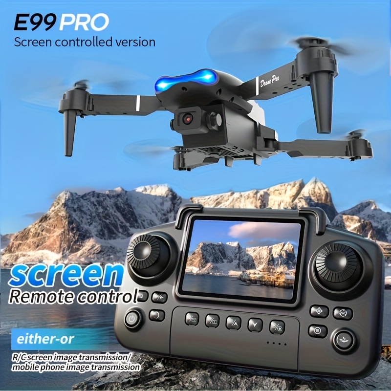 Drone Without Rc - E99 PRO MAX Foldable Drone with
