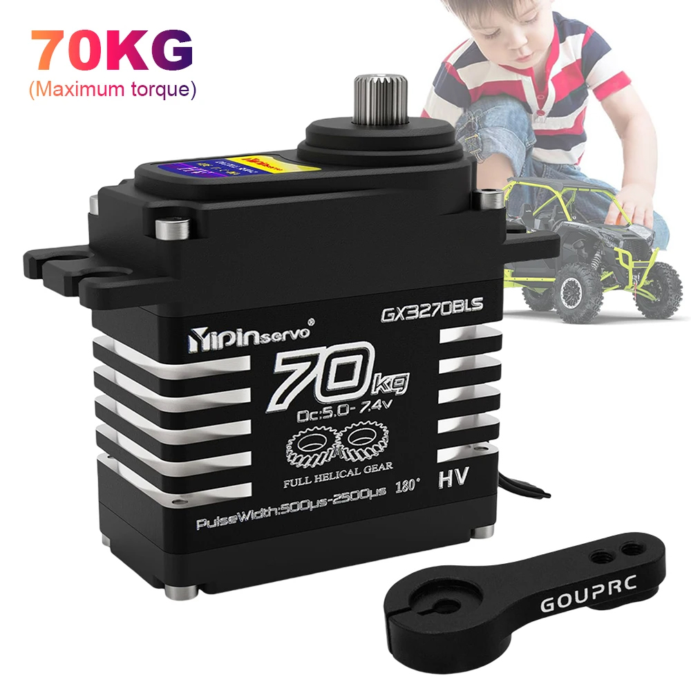 1/2PCS 70KG Large Torque Brush - đánh giá và giá Rc Car Servo