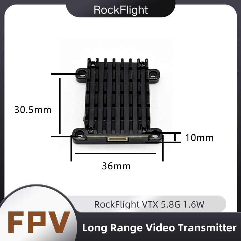 RockFlight TX663 VTX 5.8G 48CH - đánh giá và giá Drone Rc Transmitter And Receiver