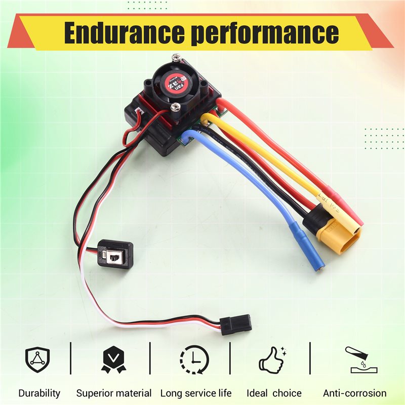 AINY-60A Brushless ESC Speed C - đánh giá và giá Rc Boat Brushless Motor