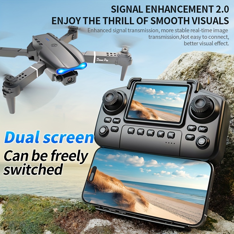 E99 PRO MAX Foldable Drone wit - đánh giá và giá Drone Without Rc