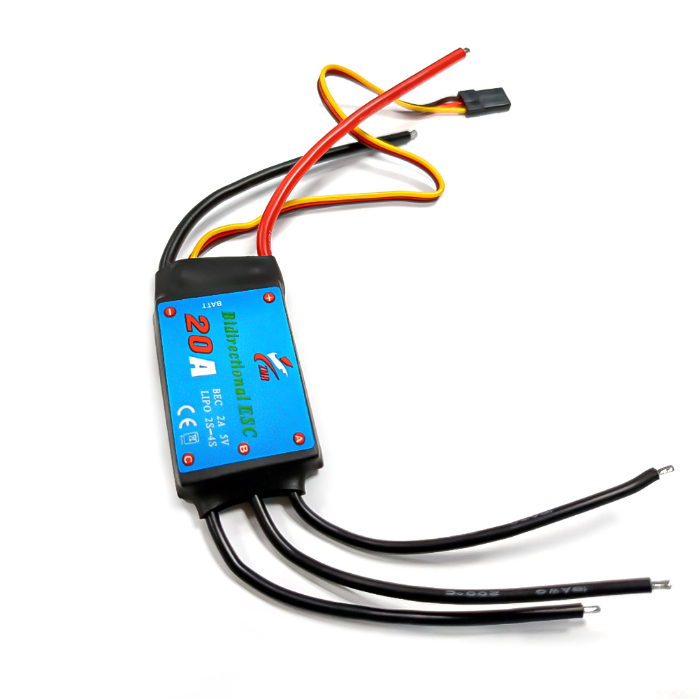 ZMR 12A-80A Bidirectional Brus - đánh giá và giá Rc Boat Brushless Motor