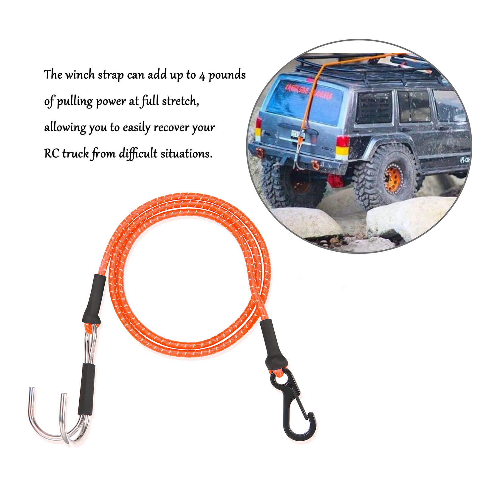 1/10 Kinetic Winch Strap Escap - đánh giá và giá Drone Rc Belt