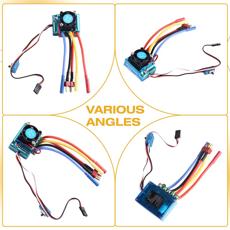MACH-60A Brushless ESC Speed C - đánh giá và giá Rc Boat Brushless Motor