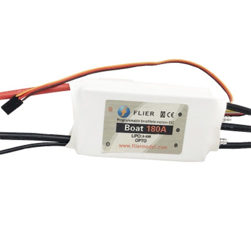 RC FATJAY FLIER 180A ESC 22S S - đánh giá và giá Rc Boat Brushless Motor